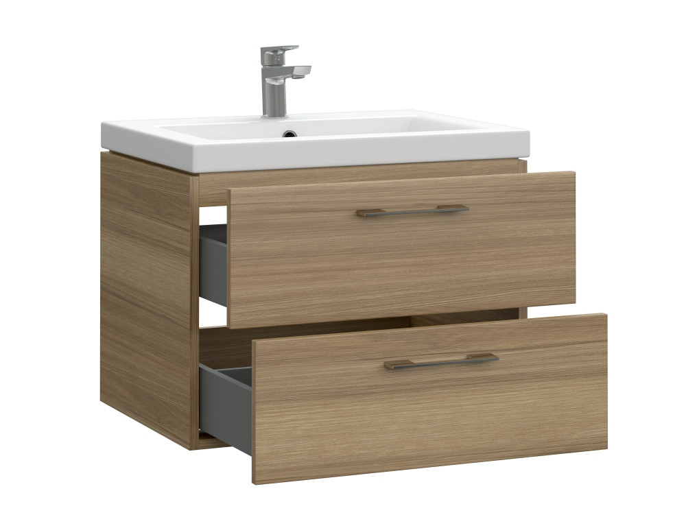 Тумба для раковины 60см орех Cersanit LARA A63414