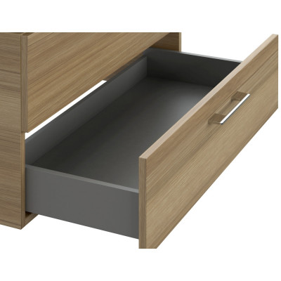 Тумба для раковины 80см орех Cersanit LARA A63416