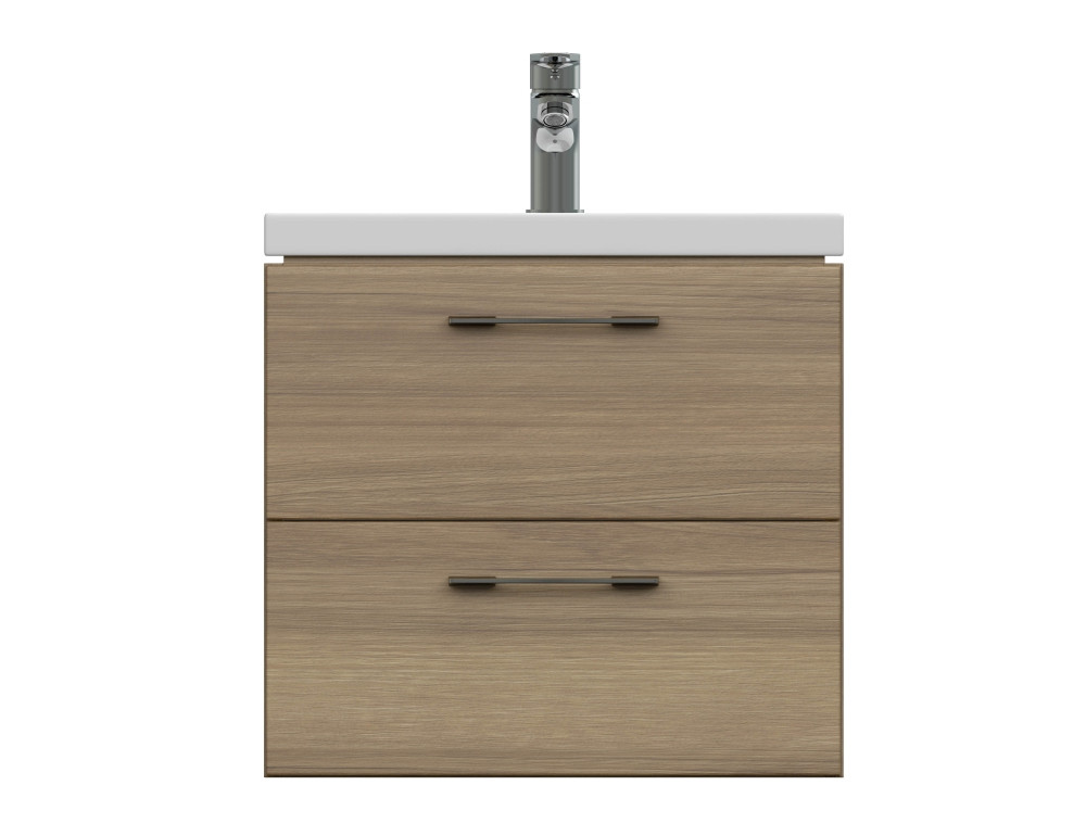 Тумба для раковины 50см орех Cersanit LARA A63413