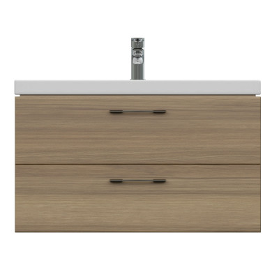 Тумба для раковины 50см орех Cersanit LARA A63413