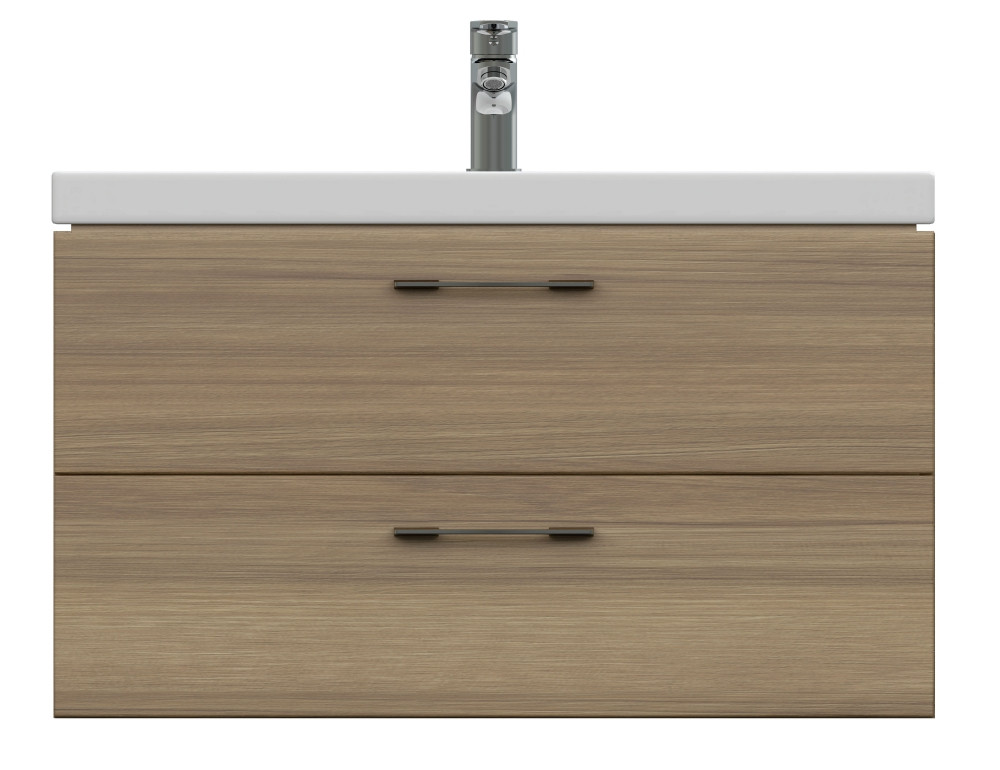 Тумба для раковины 50см орех Cersanit LARA A63413
