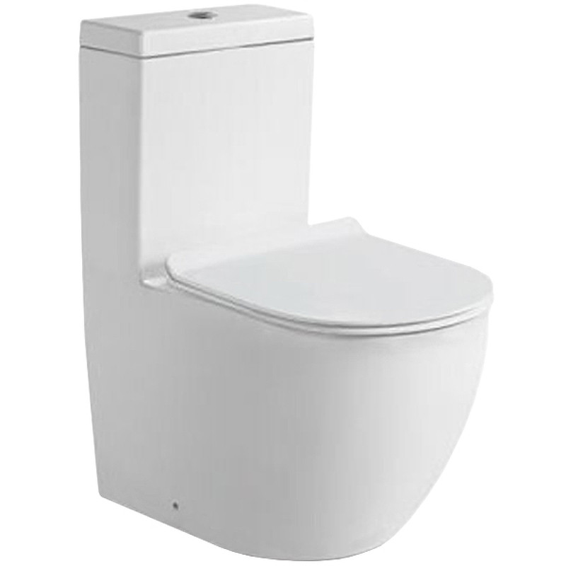 Унитаз-компакт 37х67х84см белый SantiLine SL-5011