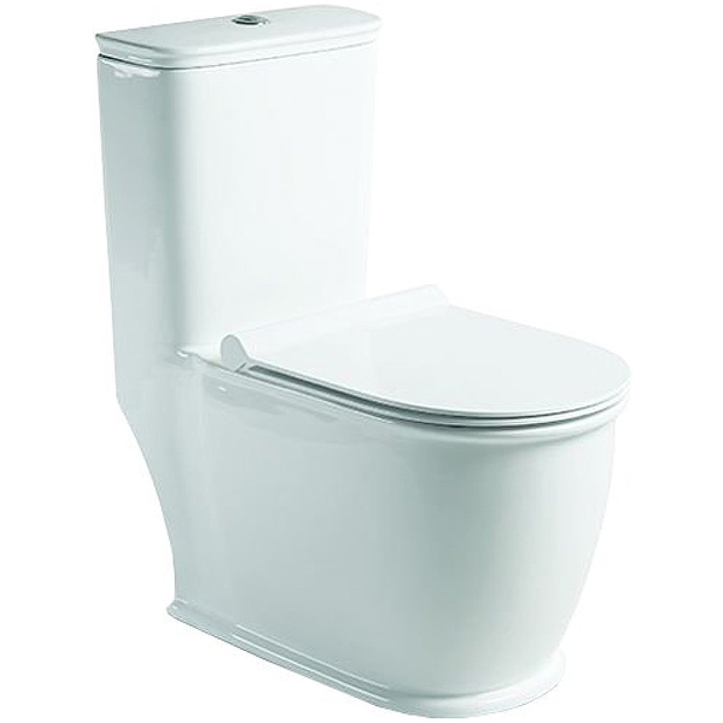 Унитаз-компакт 41.5х70х79см белый SantiLine SL-5019