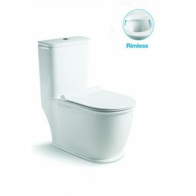 Унитаз-компакт 41.5х70х79см белый SantiLine SL-5019