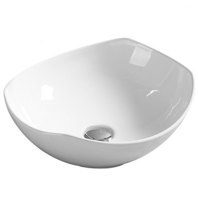 Накладная раковина белая 41х38x16см SantiLine SL-1026