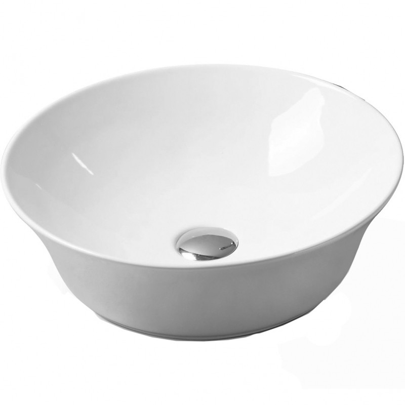 Накладная раковина белая 41.5x12.05см SantiLine SL-1053