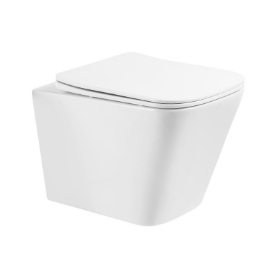 Чаша подвесного безободкового унитаза, ARDENTE-R, Belbagno, BB520CHR