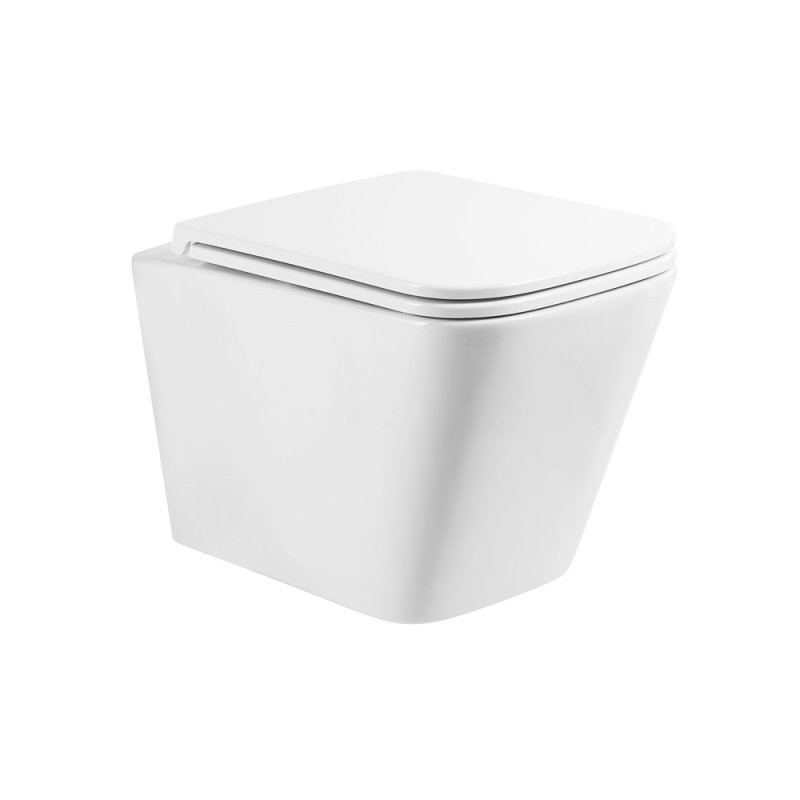 Чаша подвесного безободкового унитаза, ARDENTE-R, Belbagno, BB520CHR
