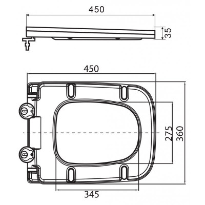 Унитаз подвесной безободковый Belbagno ARDENTE-C BB3202CHR-MB черный матовый