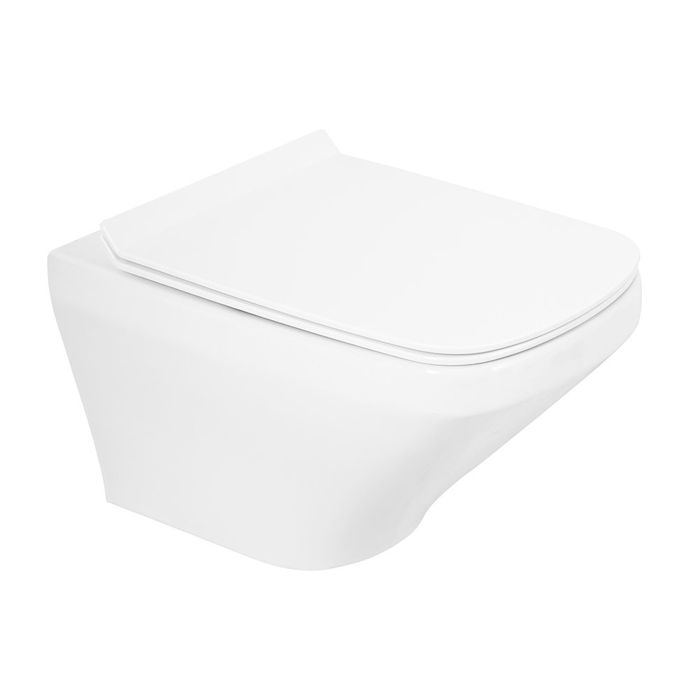 Унитаз подвесной безободковый Belbagno SELA BB3201CHR белый