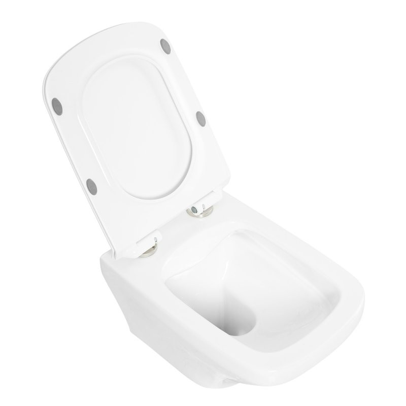 Унитаз подвесной безободковый Belbagno SELA BB3201CHR белый