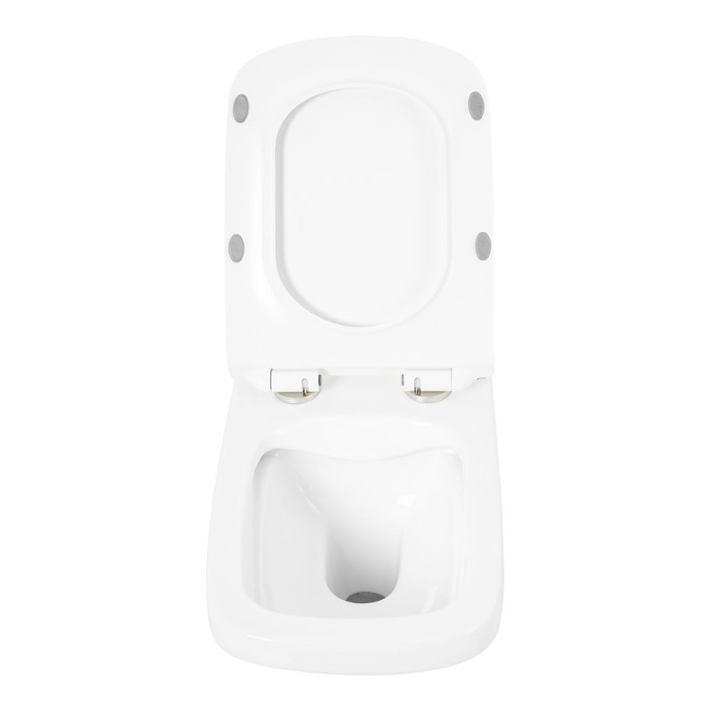 Унитаз подвесной безободковый Belbagno SELA BB3201CHR белый