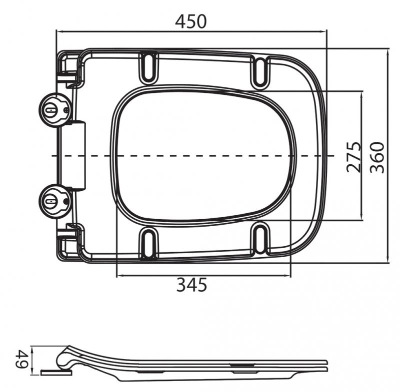 Унитаз подвесной безободковый Belbagno SELA BB3201CHR белый