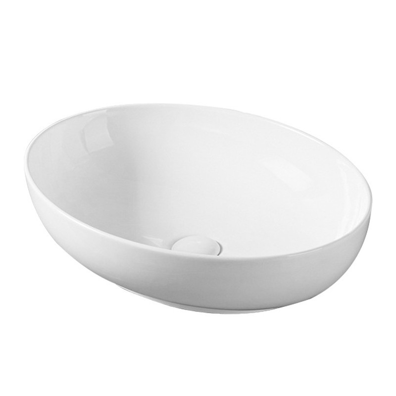 Накладная раковина белая 51.5х39x14.5см SantiLine SL-1104