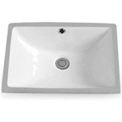 Встраиваемая раковина белая 47х35x19.5см SantiLine SL-3003