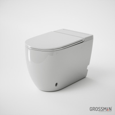 Унитаз напольный 36х57х45см белый Grossman GR-PR-5502impuls