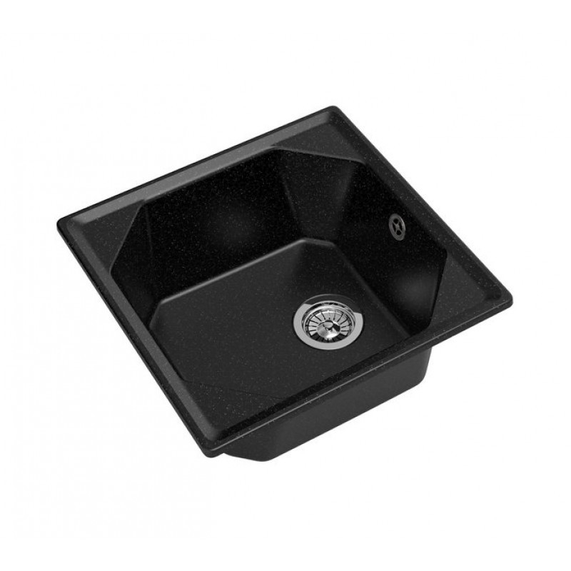 Мойка композитная GRANFEST UNIQUE GF-U-500 (500х500) Черный