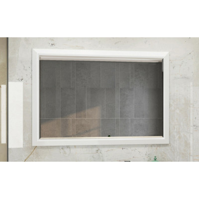 Зеркало белый глянец 118x80см Comforty 00004143506CF