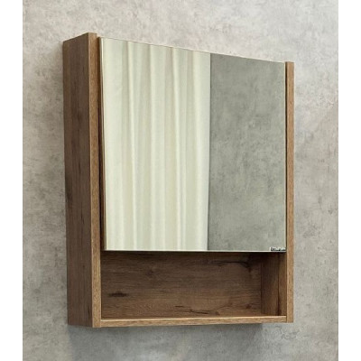Зеркало-шкаф дуб темный 60x70см Comforty 00-00004158CF