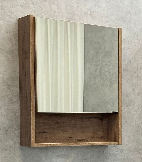 Зеркало-шкаф дуб темный 60x70см Comforty 00-00004158CF