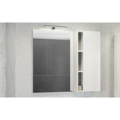 Зеркало-шкаф белое 90x80см Comforty 00004137130CF