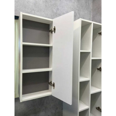 Зеркало-шкаф белое 90x80см Comforty 00004137130CF