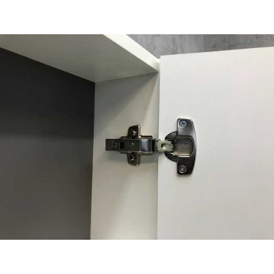 Зеркало-шкаф белое 90x80см Comforty 00004137130CF