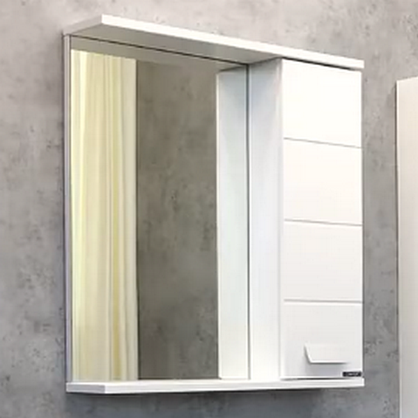 Зеркало-шкаф белое 60x63см Comforty 00-00001639CF