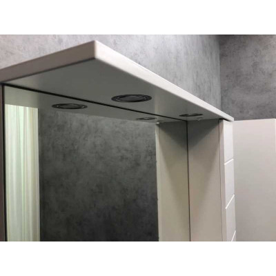 Зеркало-шкаф белое 90x79см Comforty 00-00001641CF