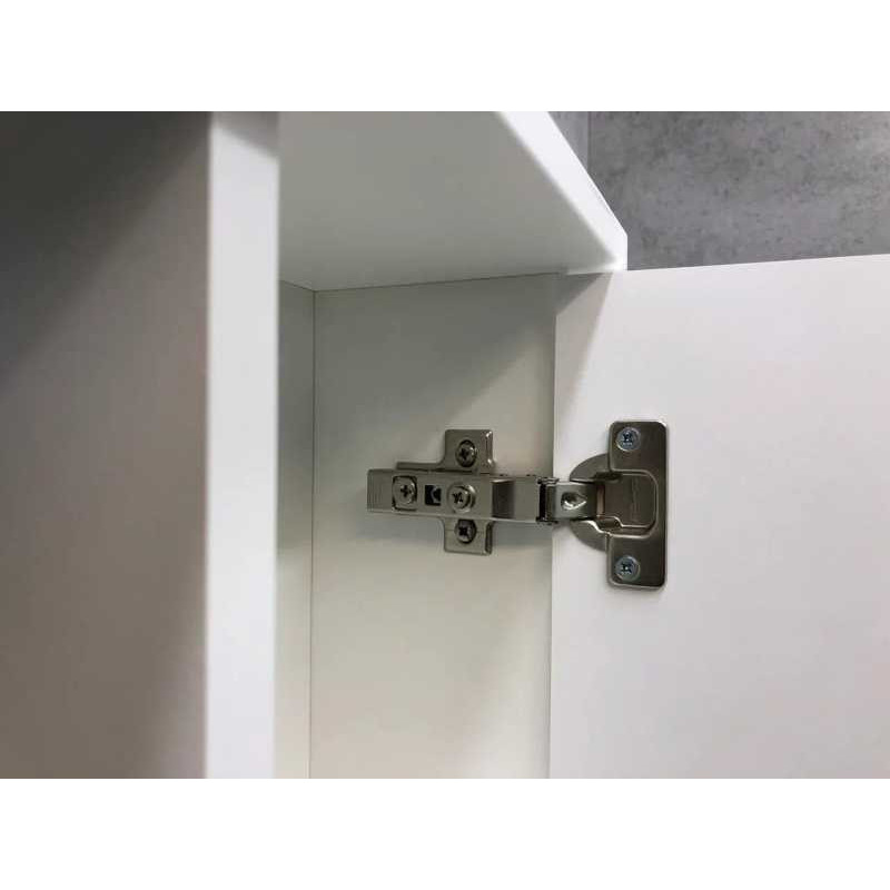 Зеркало-шкаф белое 90x79см Comforty 00-00001641CF