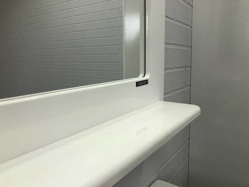 Зеркало белое 100x90см Comforty 00004136986CF