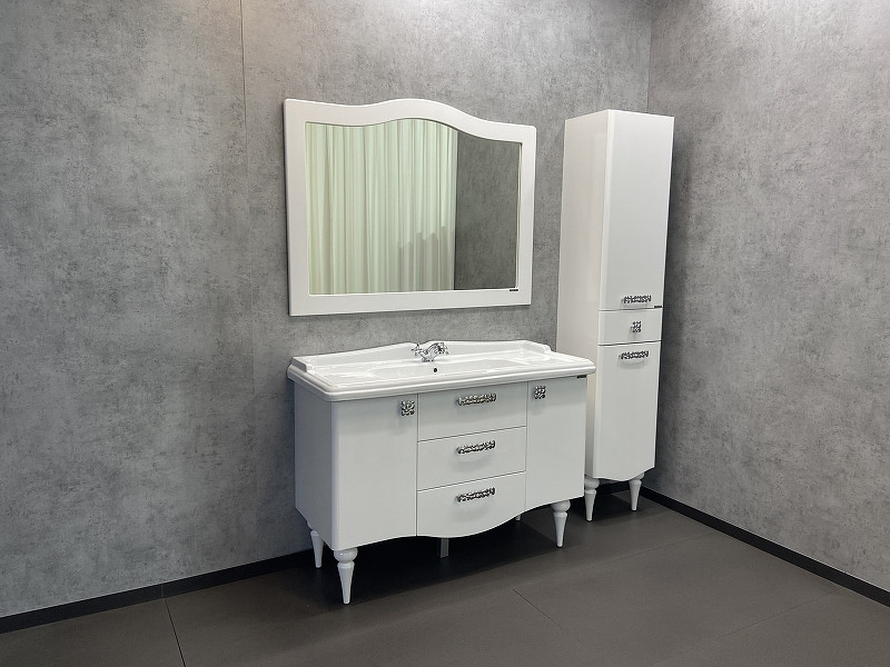 Зеркало белое 120x90см Comforty 00003132225CF