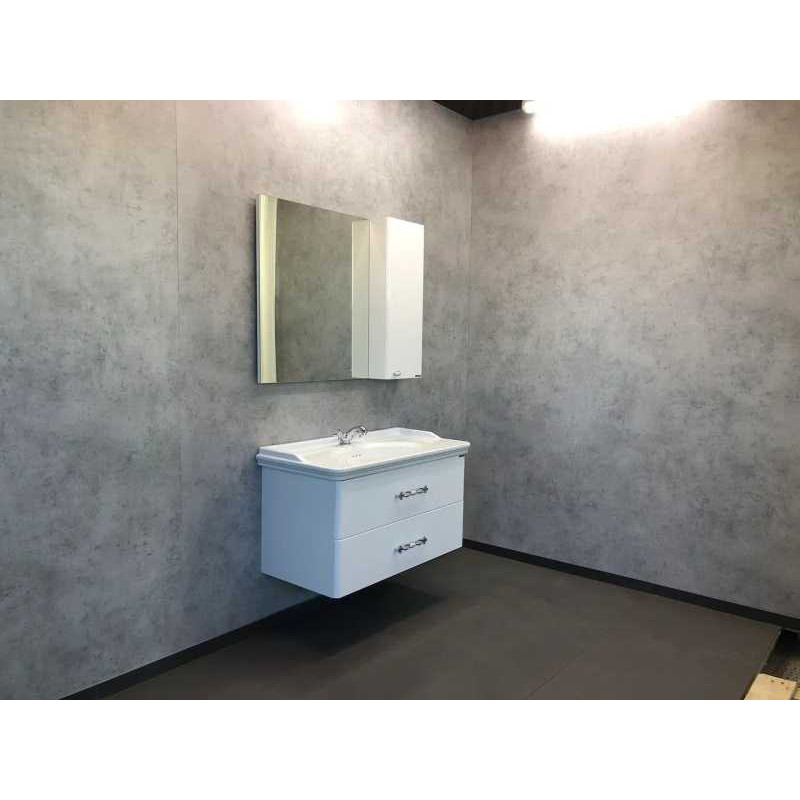 Зеркало-шкаф белое 100x80см Comforty 00004139023CF