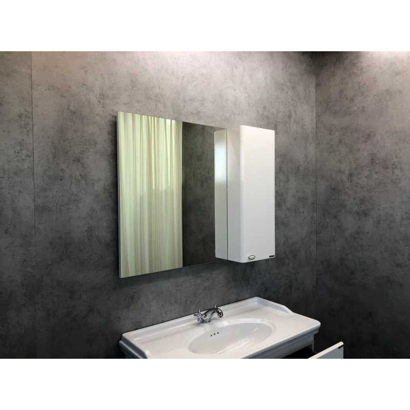 Зеркало-шкаф белое 100x80см Comforty 00004139023CF