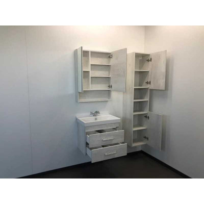 Зеркало-шкаф белое 60x80см Comforty 00004138878CF