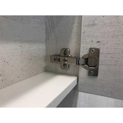 Зеркало-шкаф белое 60x80см Comforty 00004138878CF
