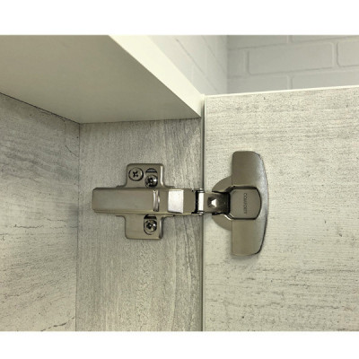 Зеркало-шкаф белое 70x80см Comforty 00-00006163CF