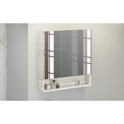 Зеркало-шкаф белое 80x80см Comforty 00004138838CF