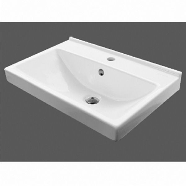 Тумба с раковиной подвесная белая 60см Comforty 00004138879CF