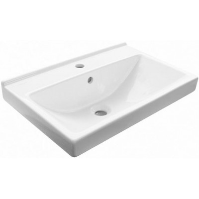 Тумба с раковиной подвесная бетон светлый 60см Comforty 00-00000835CF