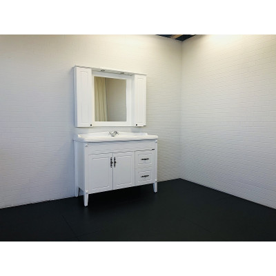 Зеркало-шкаф белый 120x86см Comforty 00004142365CF