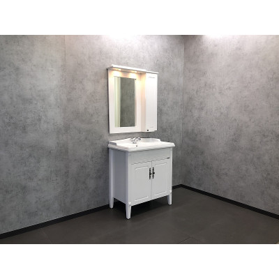 Зеркало-шкаф белый 79x86см Comforty 00004139246CF