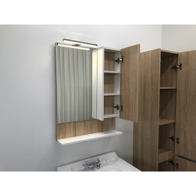 Зеркало-шкаф дуб сонома 60x80см Comforty 00004142211CF