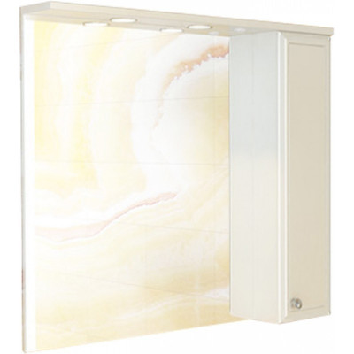 Зеркало-шкаф белый 100x80см Comforty 00003132226CF