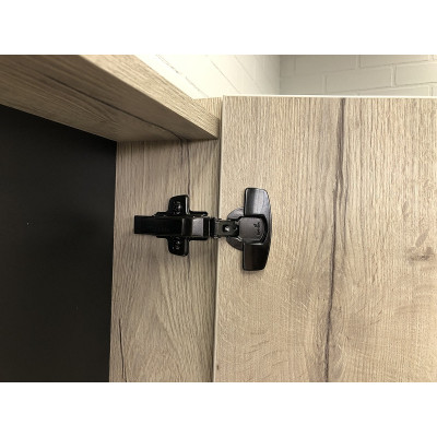 Зеркало-шкаф дуб дымчатый 90x80см Comforty 00-00006573CF