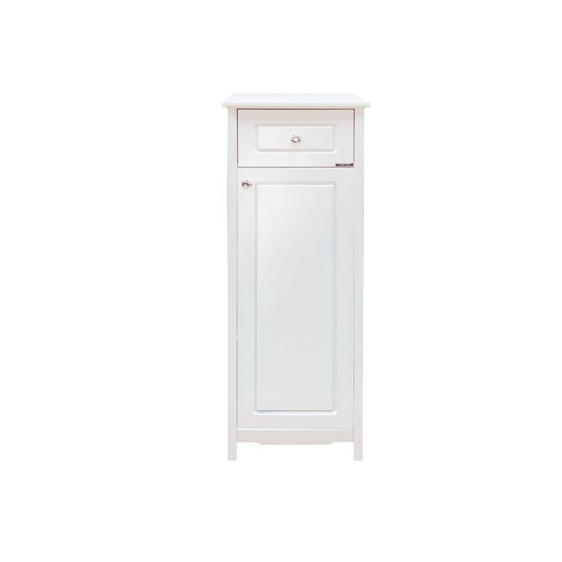 Шкаф-полупенал напольный белый 40см Comforty 00003132633CF