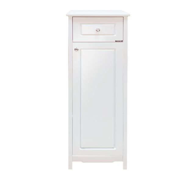Шкаф-полупенал напольный белый 40см Comforty 00003132633CF
