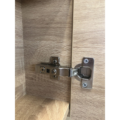 Зеркало-шкаф дуб сонома 80x80см Comforty 00004142222CF