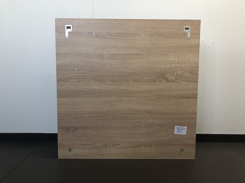 Зеркало-шкаф дуб сонома 80x80см Comforty 00004142222CF