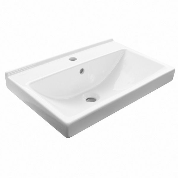 Тумба с раковиной подвесная дуб сонома 60см Comforty 00004142217CF
